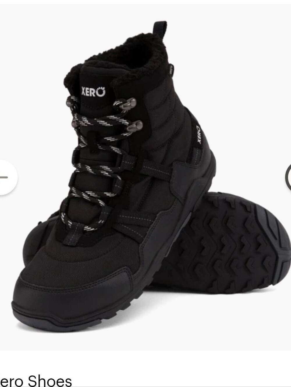 Xero Mens Alpine Minimal Snow Boots Size 10